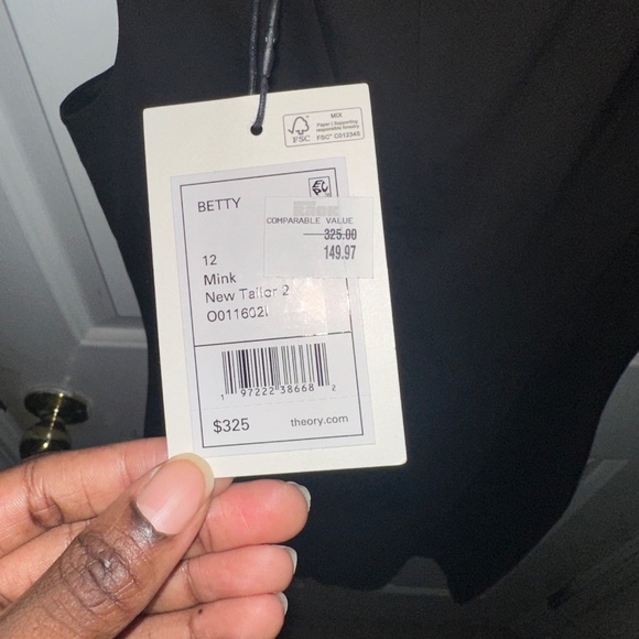 Theory Betty Stretch Wool Sheath Dress (never worn) - Picture 3 of 3